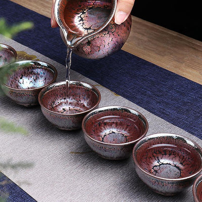Succulent Tea Set